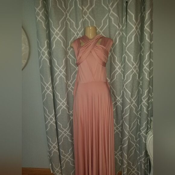 Infinity Bandeau Convertible Bridesmaid Dress Multiway Wrap Long Wedding… - Picture 9 of 16